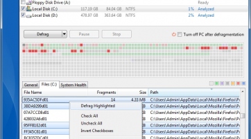 Letölthető az Auslogics Disk Defrag legújabb kiadása