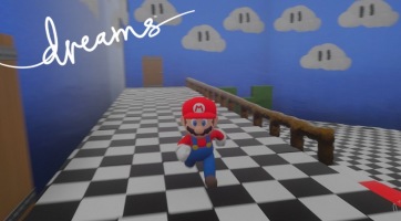Levették a Dreams-ből a Super Mario karaktert, mert a Nintendo bedurcizott