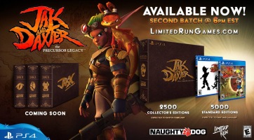 Limitált példányban, de lemezen is kijönnek a Jak and Daxter játékok PS4-re
