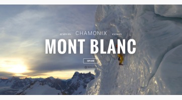 Már a  Mont Blanc is bejárható a Google Street View segítségével