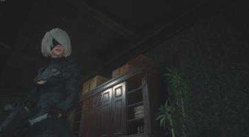 Már a NieR: Automata főhősével is kalandozhatunk a Resident Evil 2 Remake-ben