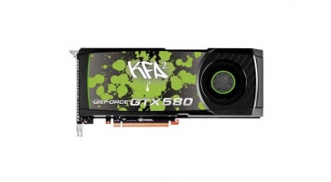 Már előrendelhető a KFA2 új GTX 580-as videokártyája