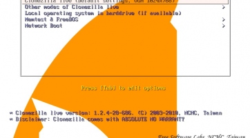 Már letölthető a Clonezilla legfrissebb 1.2.12-37-es kiadása