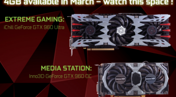 Márciusban debütálhatnak a 4GB-os GTX 960 kártyák