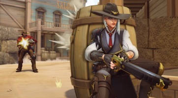 Máris játszható lett a tesztszervereken Ashe, az Overwatch legújabb harcosa