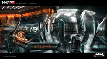 Mass Effect 3 képek: Rajongói festmények, vagy...?