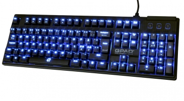 Mechanikus gamer billentyűzet érkezik a QPAD műhelyéből
