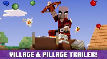Megérkezett PC-re a Minecraft: Village and Pillage frissítése