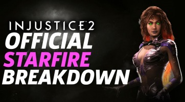 Megérkezett Starfire az Injustice 2-be, aki friss gameplay videón is bunyózik egyet