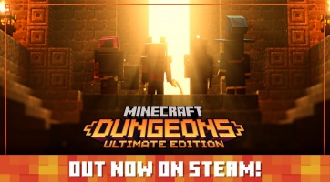 Megérkezett Steamre is a Minecraft: Dungeons