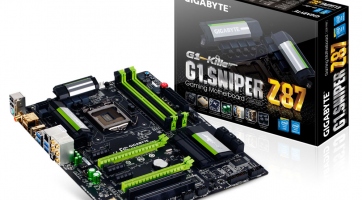 Megérkezett a GIGABYTE G1.Sniper Z87 alaplap