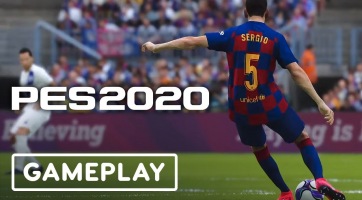 Megérkeztek az eFootball PES 2020 első gameplay felvételei is