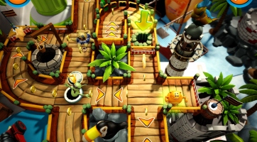 Megjelent a Crytek első iOS címe, a Fibble: Flick 'n' Roll