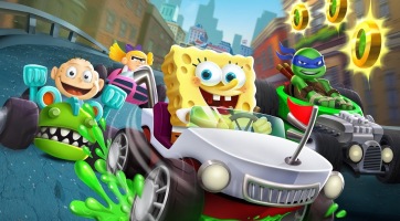 Megmutatta magát mozgásban a Nickelodeon Kart Racers