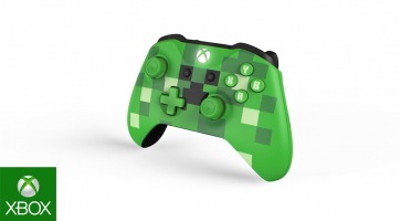 Megmutatták magukat a Minecraft-témájú Xbox One kontrollerek