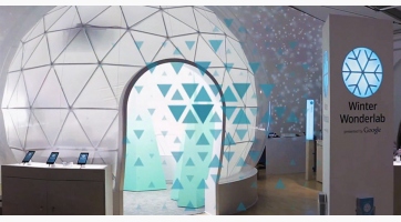 Megnyíltak a Google Winter Wonderlab létesítmények