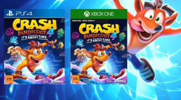 Megvan az új Crash Bandicoot-játék neve és dobozképe