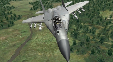 MIG-29-esek légi harca a hazai WCG-döntőn