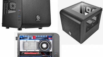 Mini-ITX mérettel érkezett meg a Thermaltake Core V1