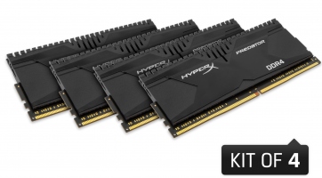 Most éppen a HyperX Predator DDR4-es modulok a csúcstartók