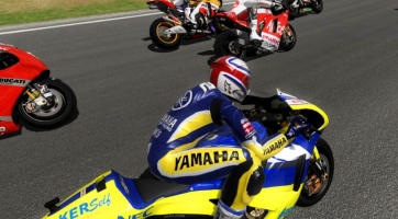 MotoGP 08: Screenshot csokor a Nintendo Wii-s verzióból