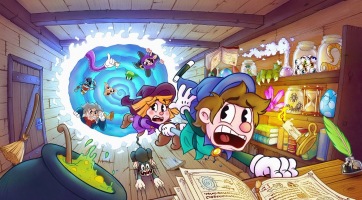 Nagyon pofátlanul lenyúlta a Cuphead sajátosságait az Enchanted Portals