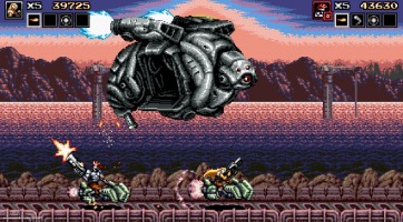 Nagyszerű gameplay videót kaptunk a Blazing Chrome címmel érkező Contra-klónról