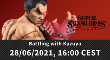 Napokon belül leleplezik, hogy a Tekken-sorozat Kazuyája miként küzd a Super Smash Bros. Ultimate-ben