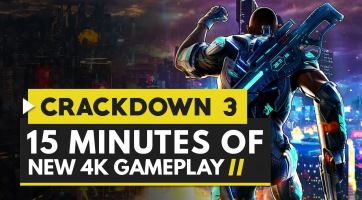 Negyed órán keresztül zajlik a zúzás ebben a Crackdown 3 gameplay-ben