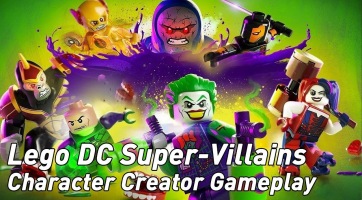 Negyedórás videón ismerkedhetünk többek között a LEGO DC Super-Villains karakterkészítőjével