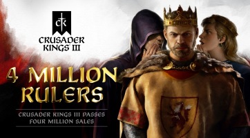 Négymillió példányban fogyott eddig a Crusader Kings III