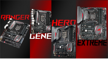 Néhány új ASUS ROG alaplap is megmutatta magát