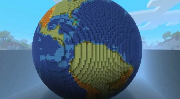 Nekiálltak elkészíteni méretarányosan a Földet a Minecraftban