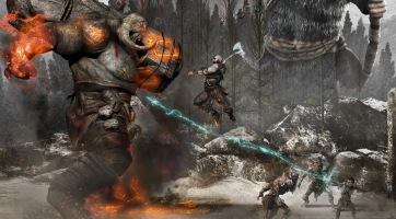 Nézz 30 percnyi gameplay felvételt a God of War PS4 Prós változatából