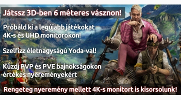Nyerj 4K-s monitort! Itt a Game Channel novemberi PlayIT programja