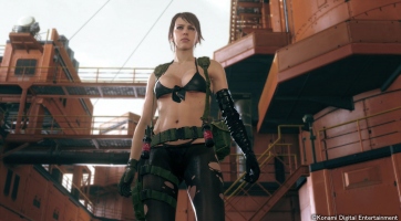 Nyomkodható cicikkel érkezik a Metal Gear Solid 5 egyik akciófigurája