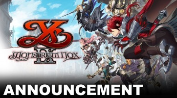 Nyugaton is megjelenhet a Ys IX: Monstrum Nox