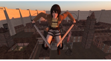 Nyugatra tart az Attack on Titan-játék?