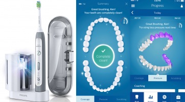 Okos fogkefét mutatott be a Philips