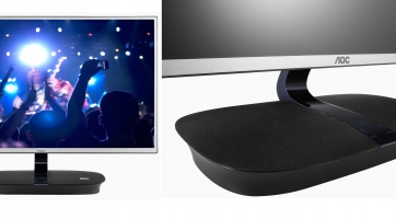 Onkyo hangszórókkal érkeznek az új AOC monitorok