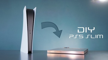 Otthoni körülmények között, de elkészült a világ első PlayStation 5 Slim konzolja