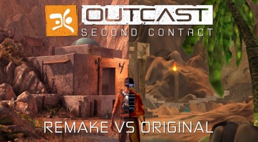 Outcast: Second Contact - videón hasonlítják össze a régi és a felújított változatot