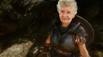 Petíció indult, hogy a The Elder Scrolls VI karaktereként váljon halhatatlanná a Skyrim-nagyi