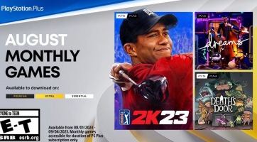 PGA Tour 2K23 és Dreams a PS Plus augusztusi ingyenes játékai között