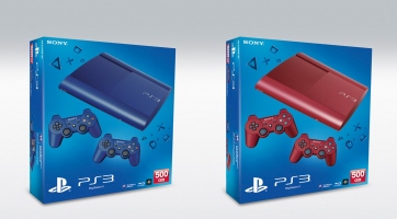 Piros és kék PlayStation 3 Slim érkezik jövő hónapban