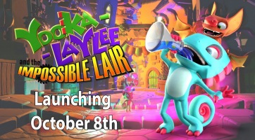 Pontos megjelenési dátumot hozott a legújabb Yooka-Laylee and the Impossible trailer