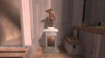 Rick May tiszteletére emeltek szobrot a Team Fortress 2-ben