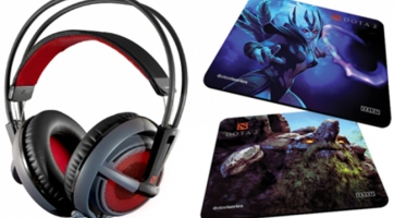 SiberiaV2 DOTA 2 kiegészítők a SteelSeries és Valve együttműködéséből