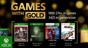 Sleeping Dogs és Outlast az Xbox Live Gold decemberi ingyenes játékai között
