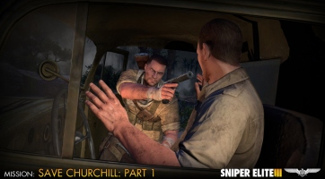 Sniper Elite 3 - Adolf Hitler megölése után Winston Chuchillt védjük
